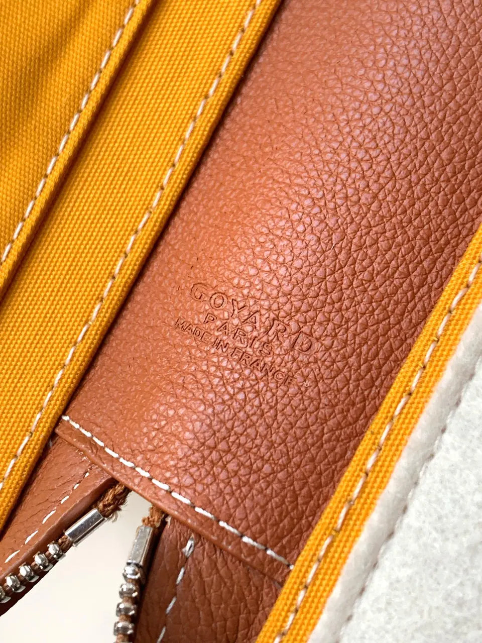 Goyard Brown Document Holder - Hình 9