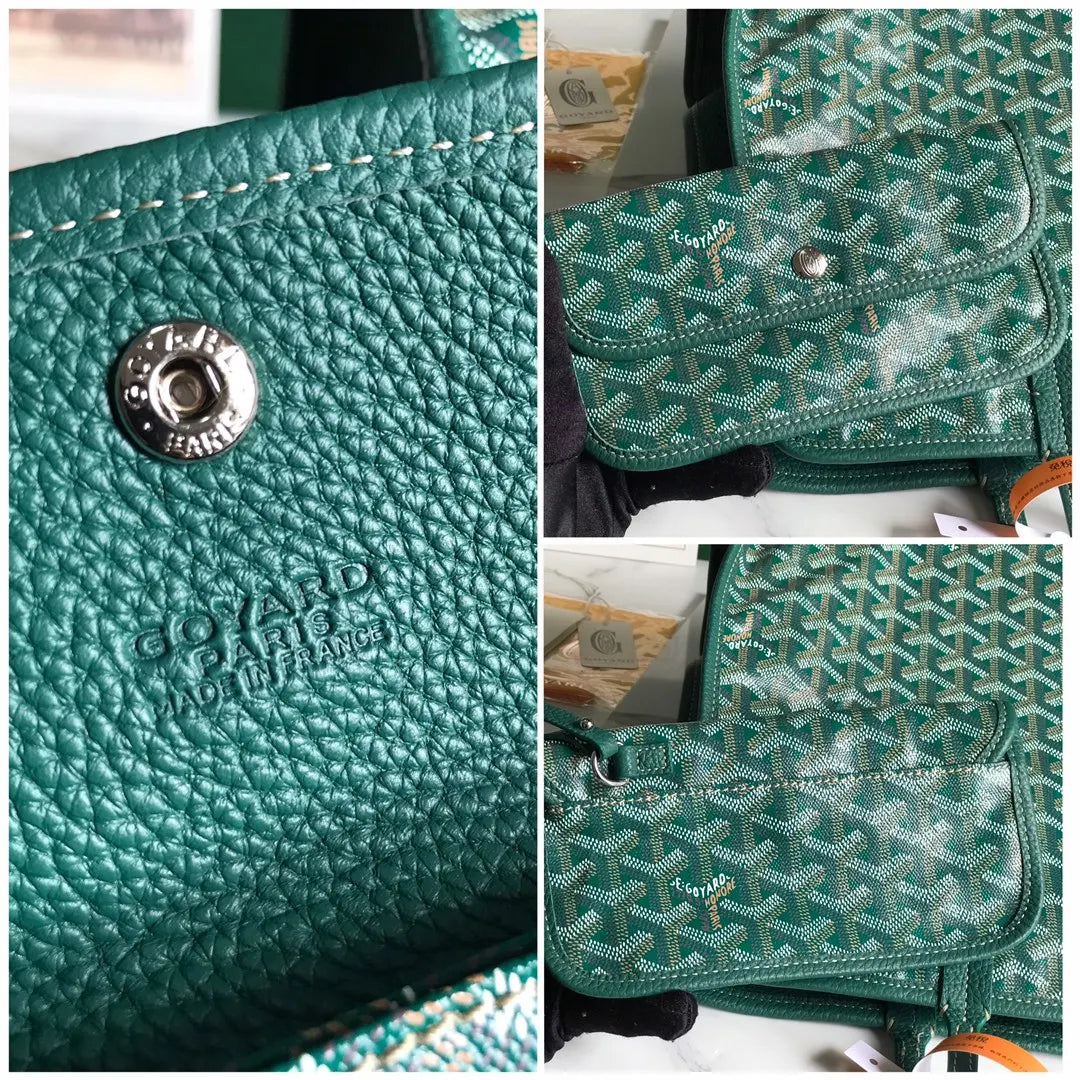 Goyard Anjou Green Tote - Hình 9