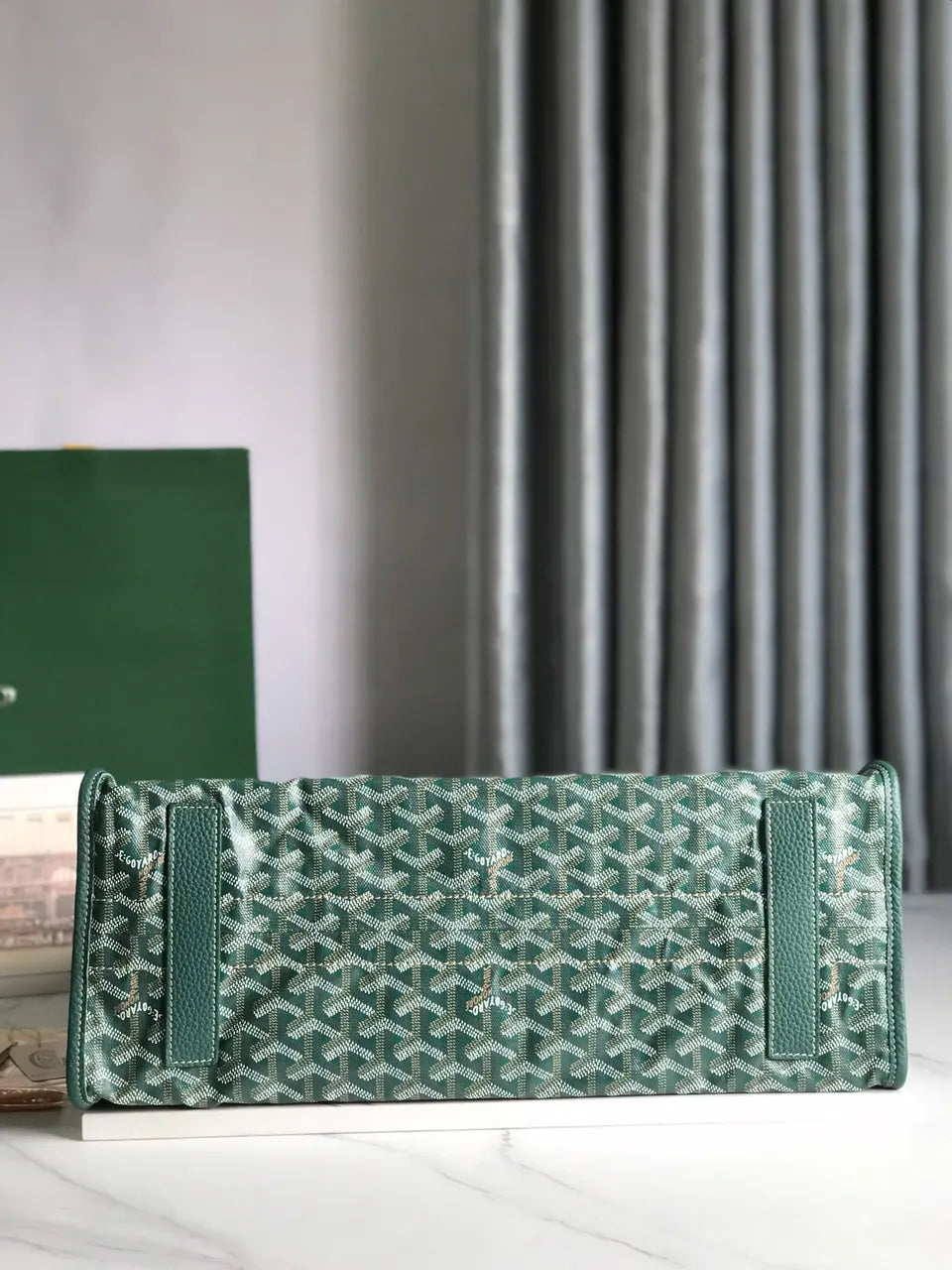 Goyard Anjou Green Tote - Hình 5