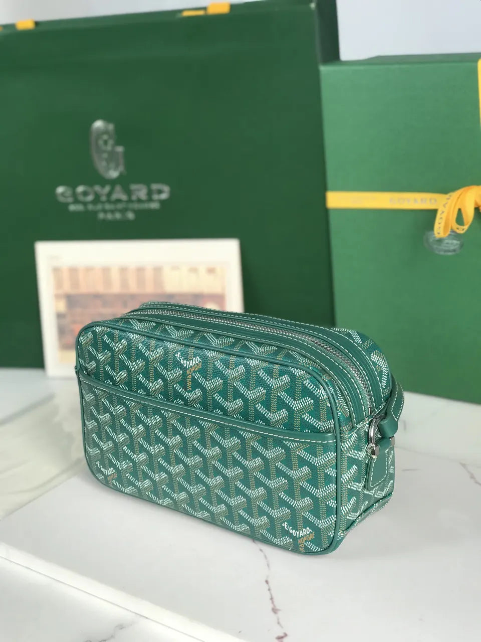 Goyard Green Camera Bag - Hình 2