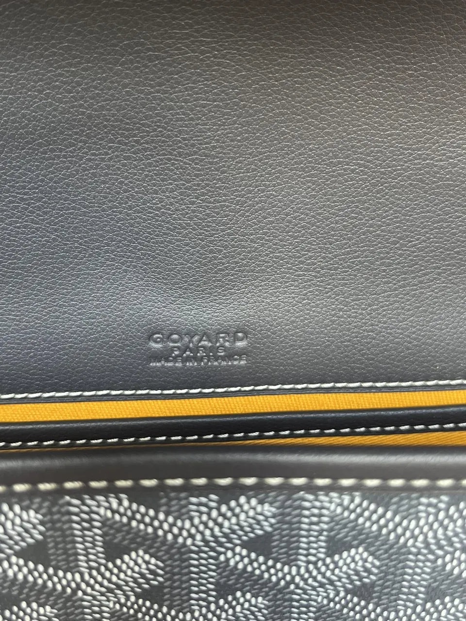Goyard Navy Blue Elise Bag - Hình 8