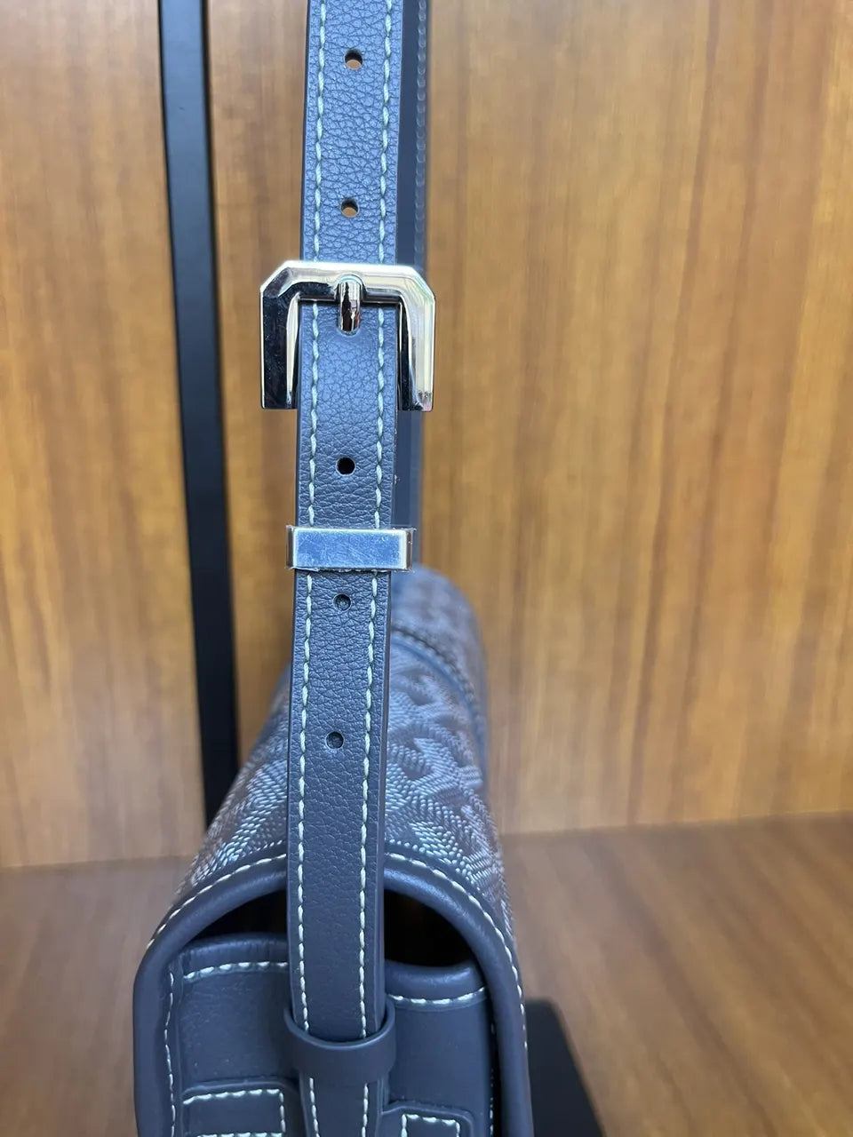 Goyard Navy Blue Elise Bag - Hình 6