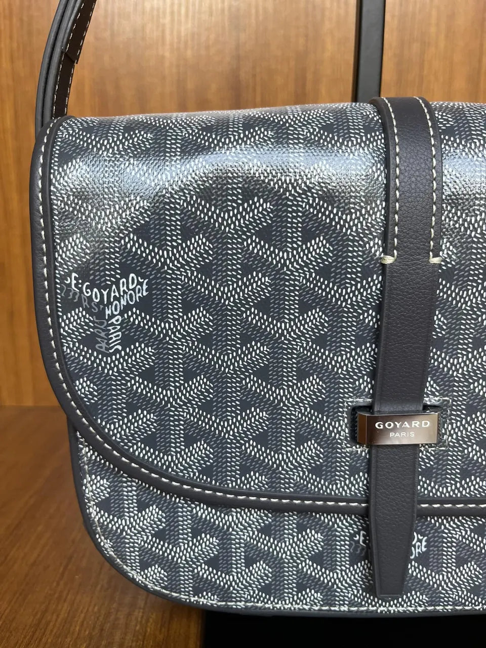 Goyard Navy Blue Elise Bag - Hình 5