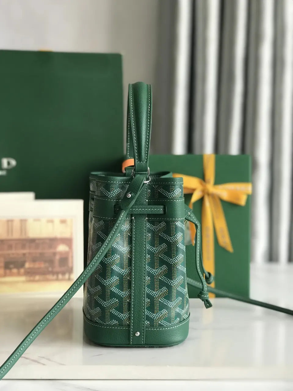 Goyard Vert Green Mini Anjou - Hình 4