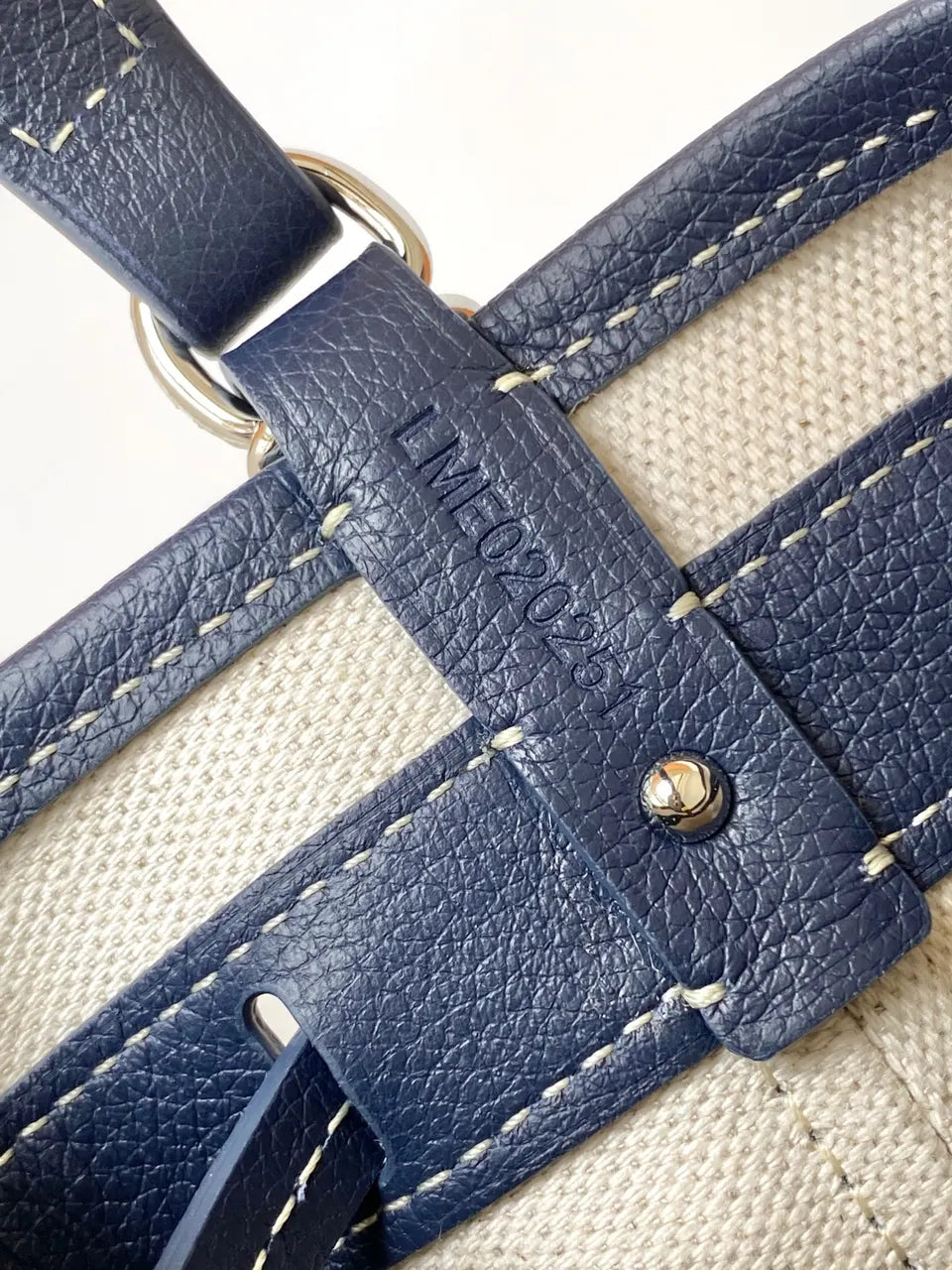 Goyard Marine Blue Bucket - Hình 8
