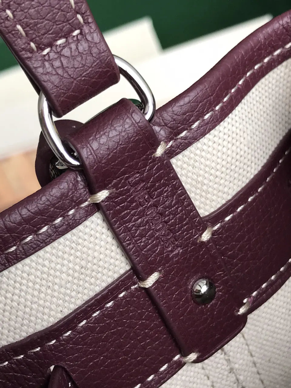 bucket Goyard Plum Petit Flot Bag - Hình 6