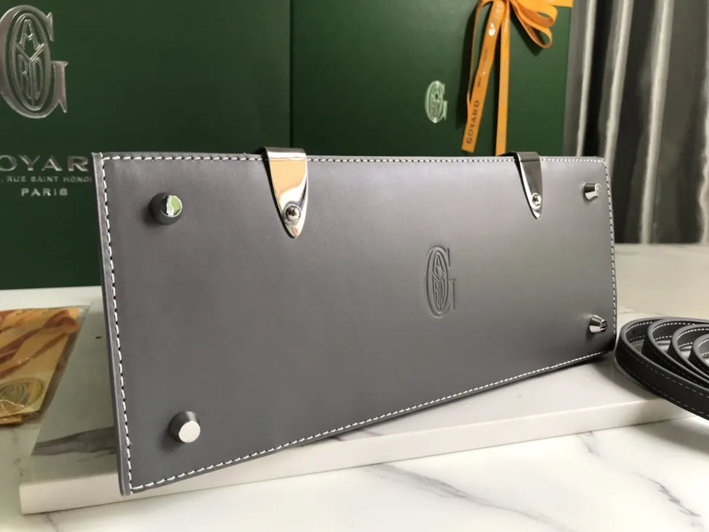 Goyard Saigon Souple Bag Grey - Hình 4