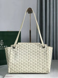 Goyard White Saigon Soft PM
