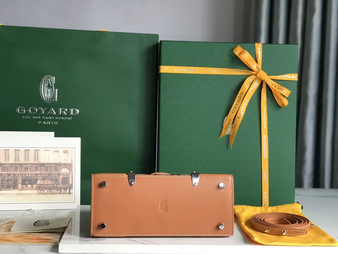 Goyard Brown Saigon Mini - Hình 3