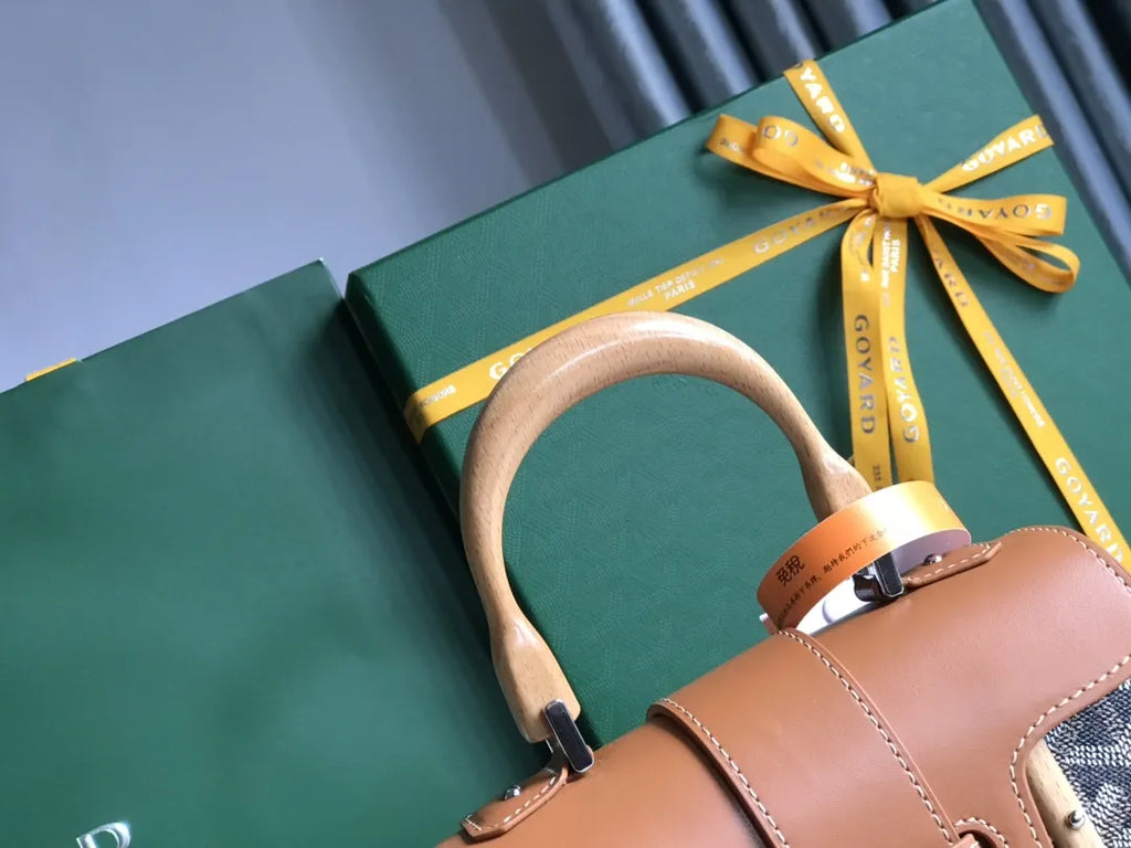 Goyard Brown Saigon Mini - Hình 6