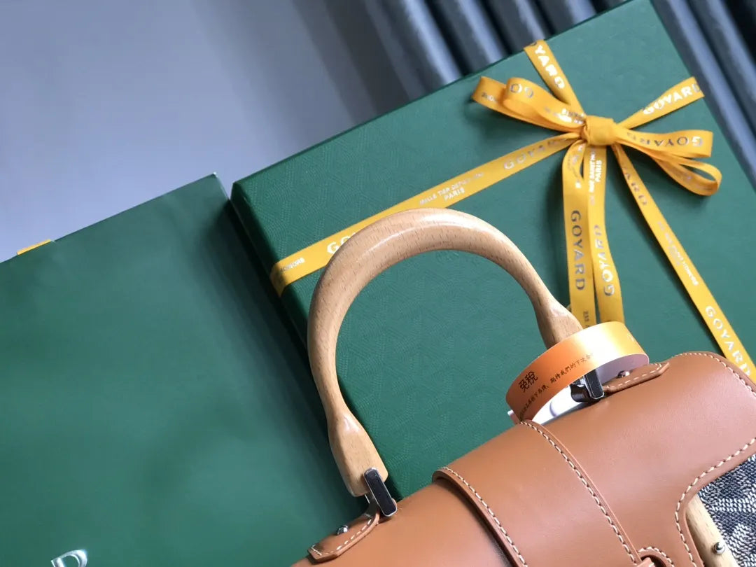Goyard Brown Saigon Mini - Hình 6