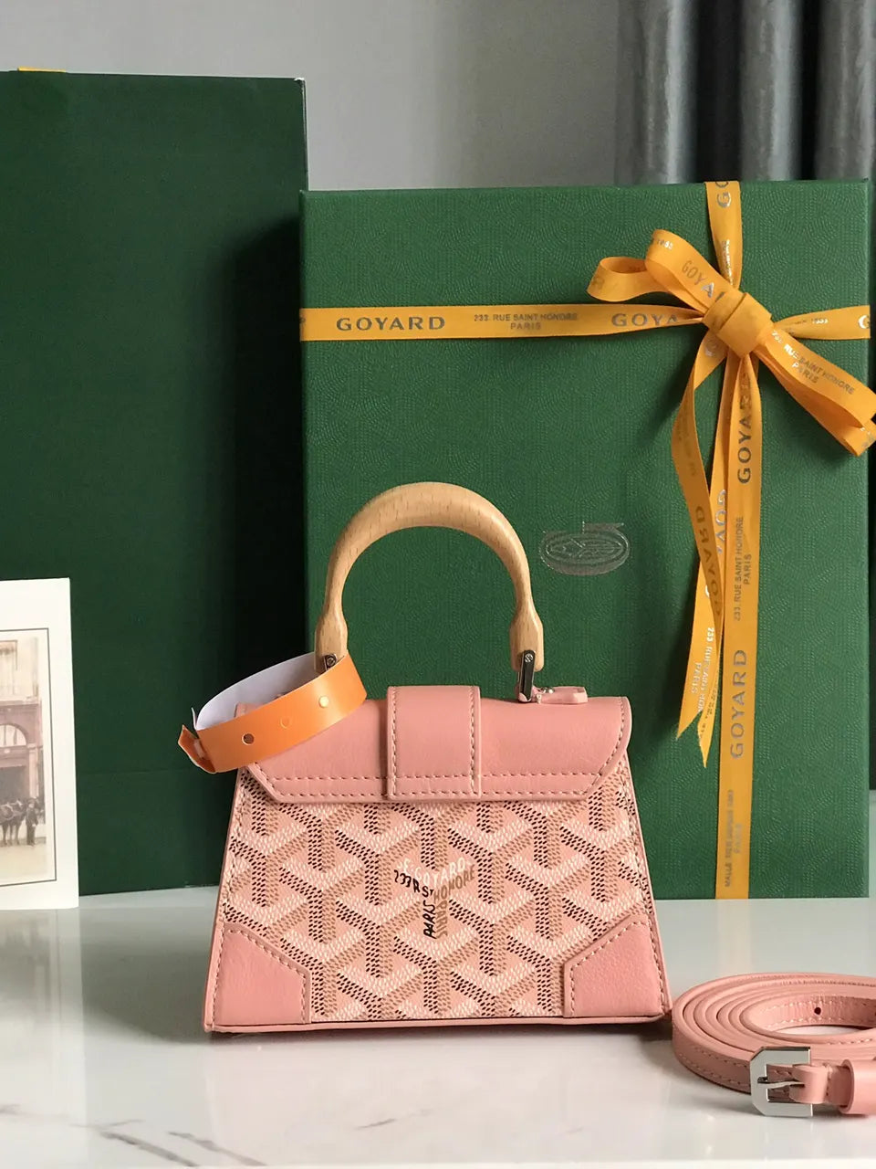 Goyard Rosewood Saigon Bag - Hình 3