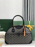 Goyard Black Trianon Bowling Bag