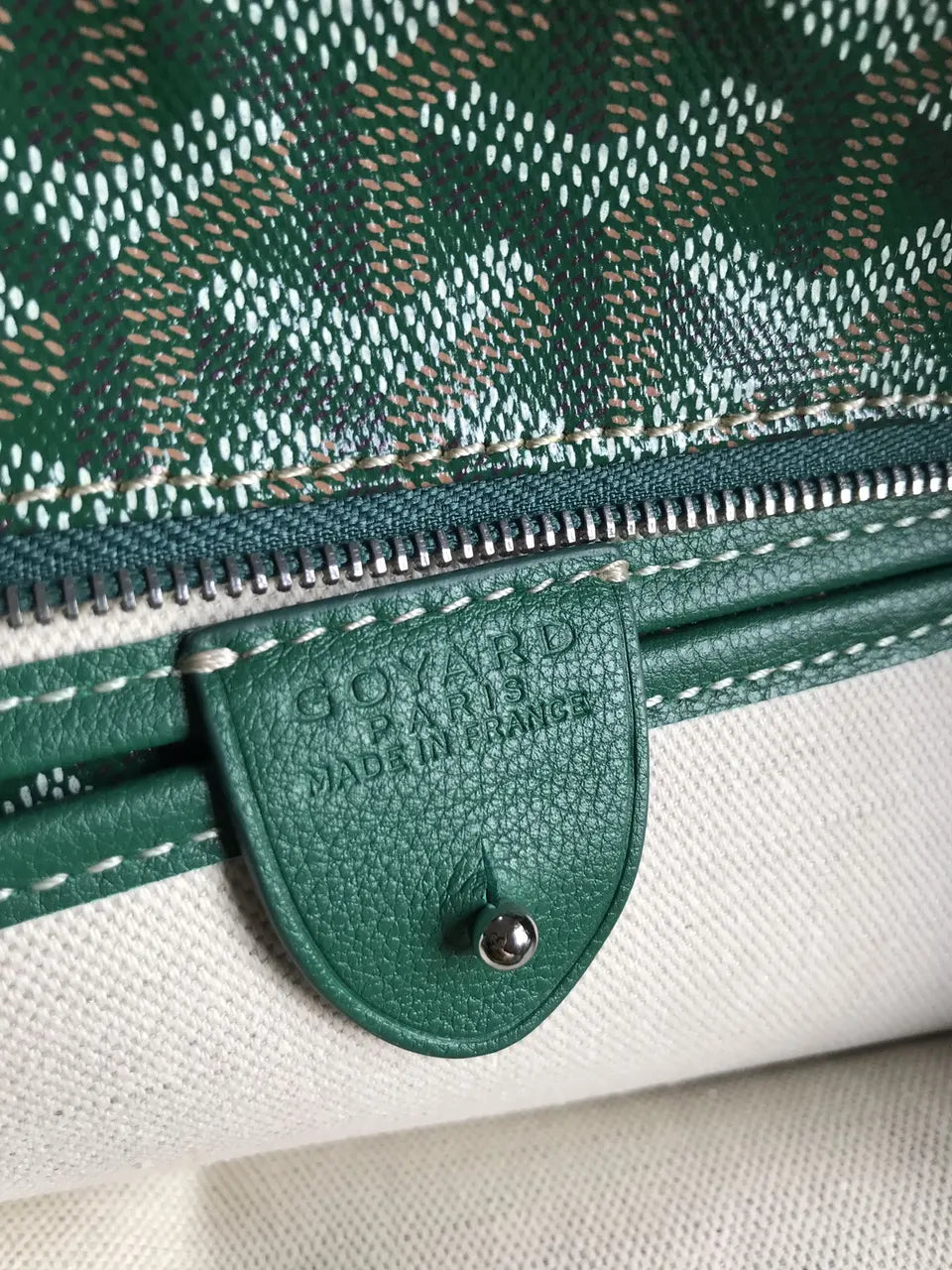 Goyard Green Saint Louis Tote - Hình 7