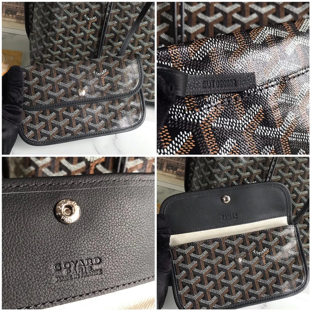 Goyard Khaki St. Louis Tote - Hình 9