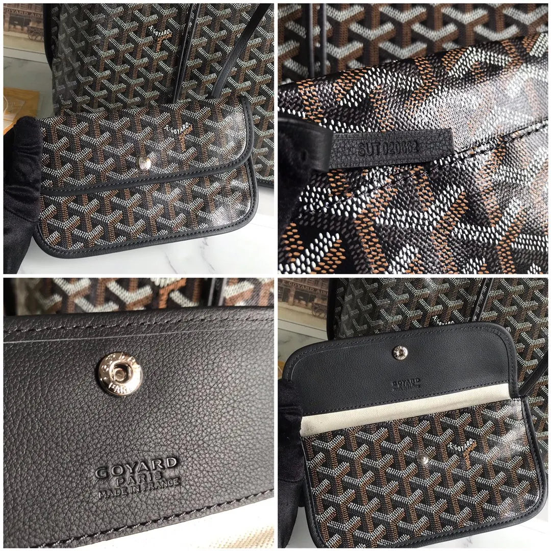 Goyard Khaki St. Louis Tote - Hình 9