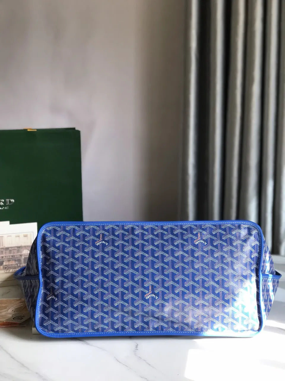 Goyard Marine Blue Artois - Hình 4