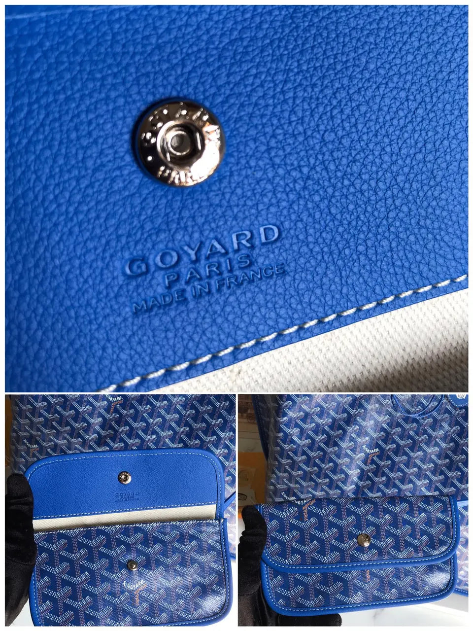 Goyard Marine Blue Artois - Hình 8