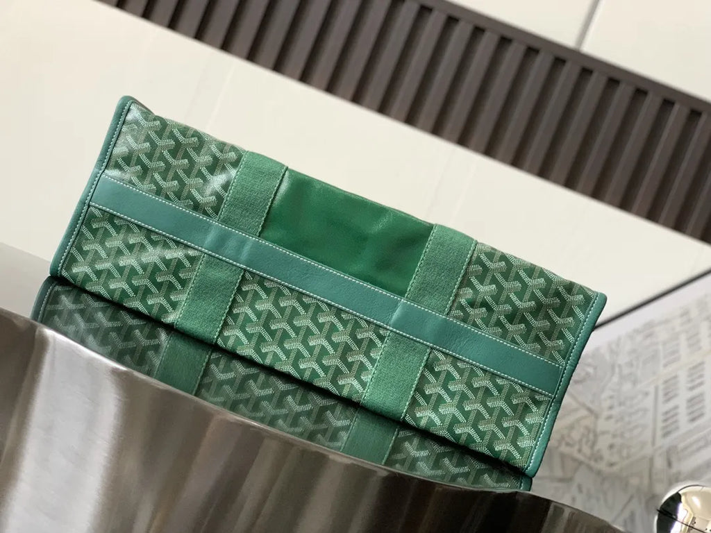 Goyard Green Print Tote - Hình 3