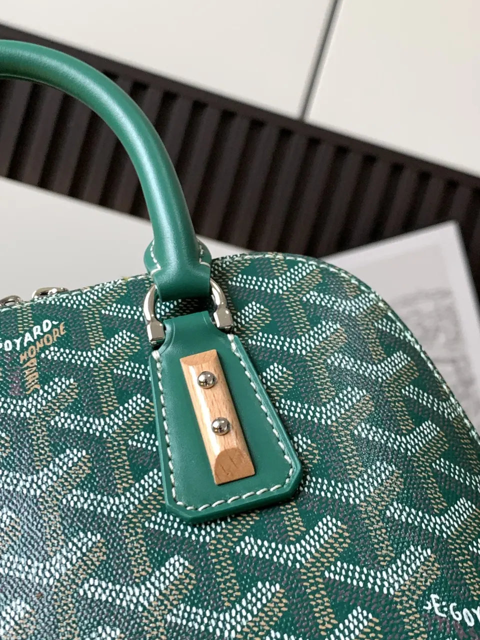 Goyard Green Saigon Souple - Hình 4