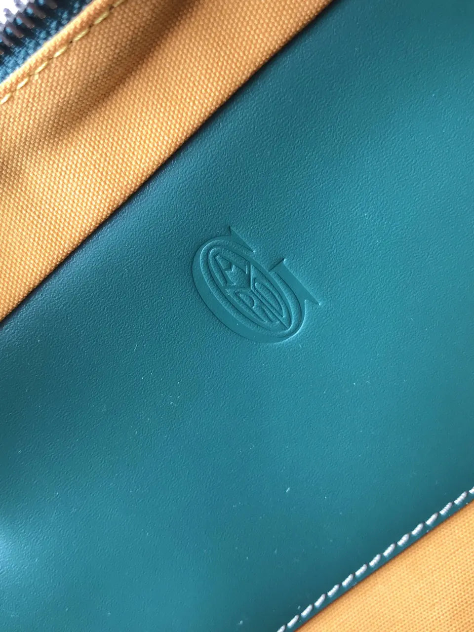Goyard Green Saigon Briefcase - Hình 6