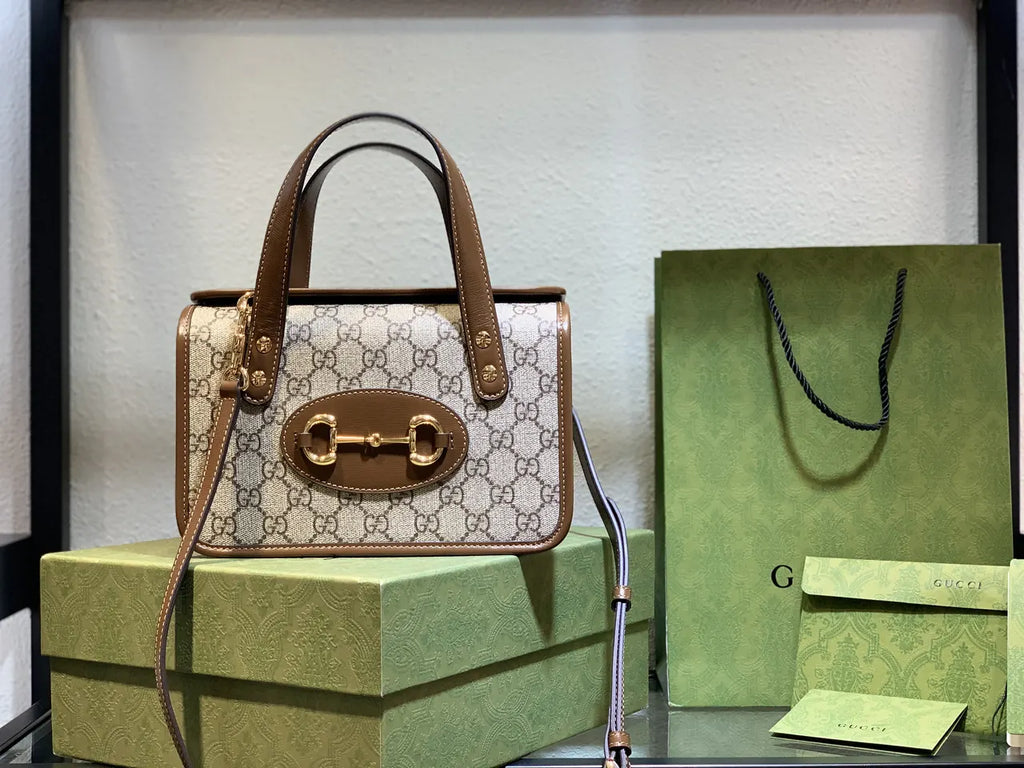 mini Gucci Beige GG Canvas Bag