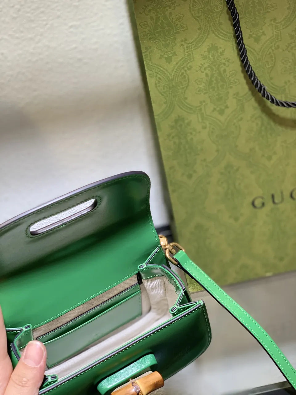 Gucci Bamboo 1947 Mini Bag - Hình 8