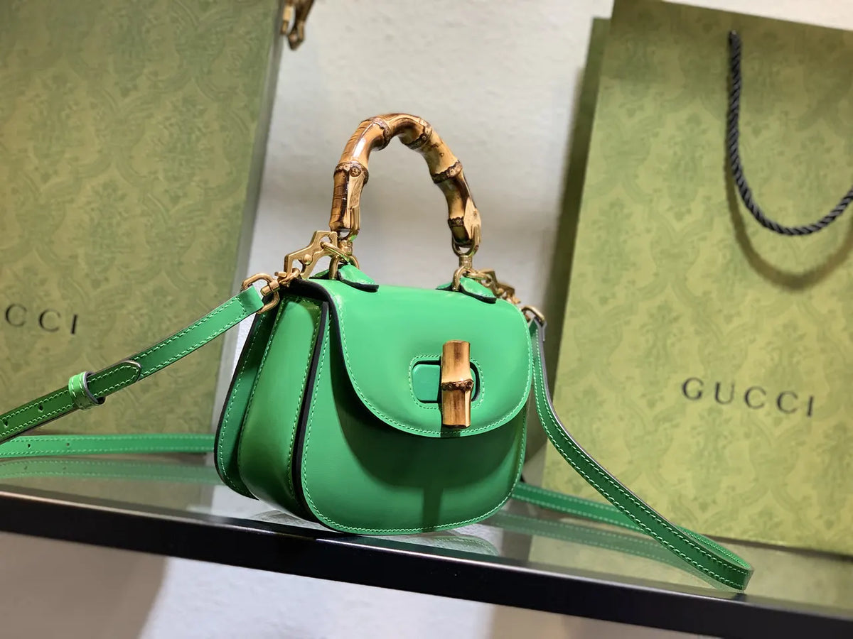 Gucci Bamboo 1947 Mini Bag - Hình 15