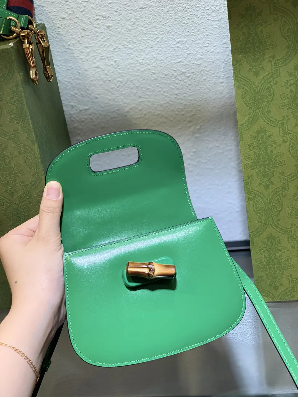 Gucci Bamboo 1947 Mini Bag - Hình 10
