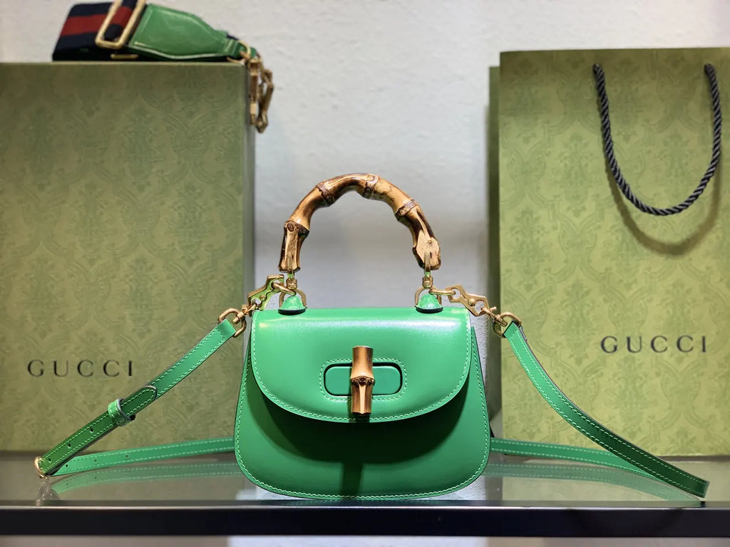 Gucci Bamboo 1947 Mini Bag - Hình 17