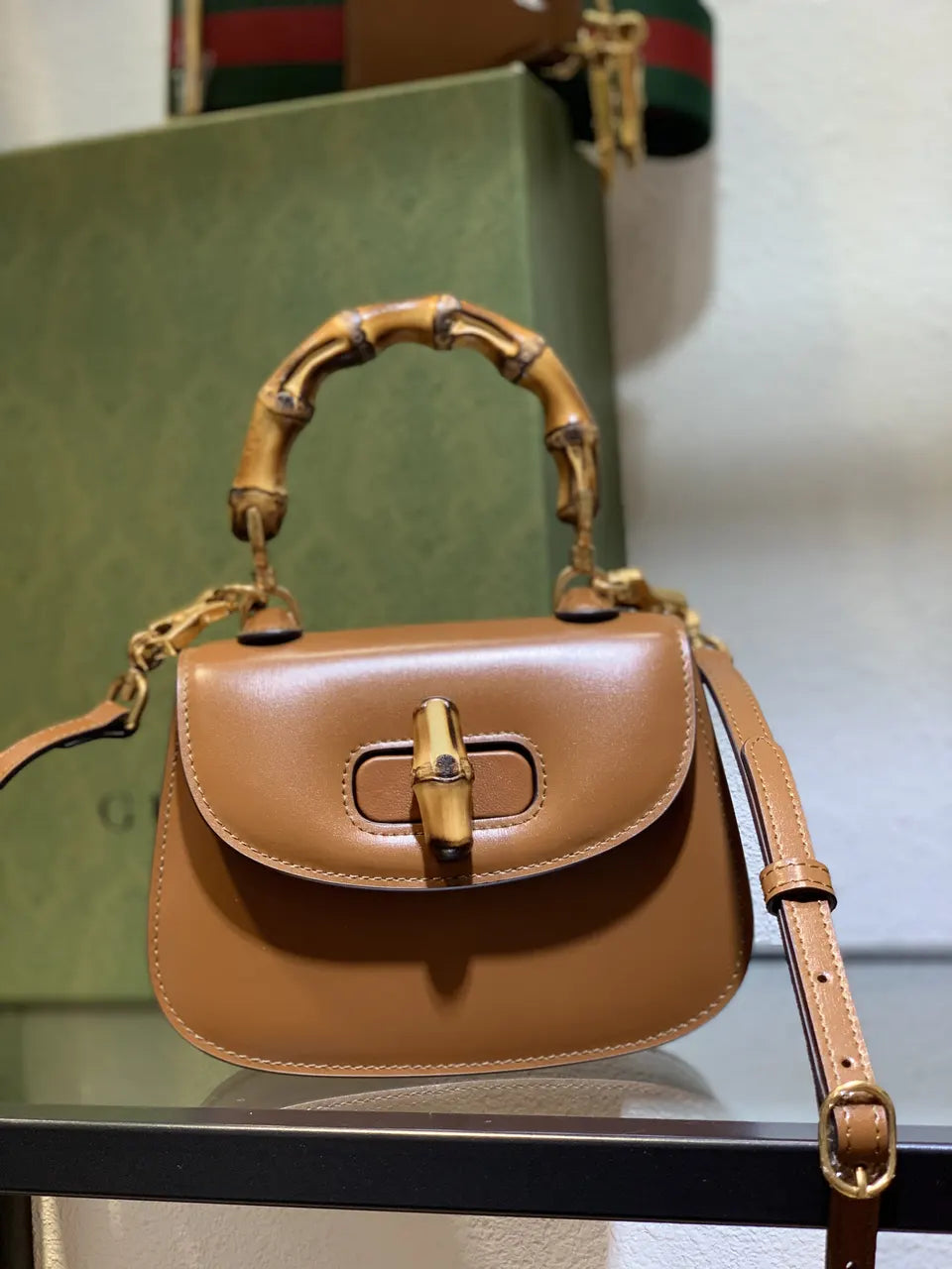 Gucci Bamboo 1947 Top Handle - Hình 14