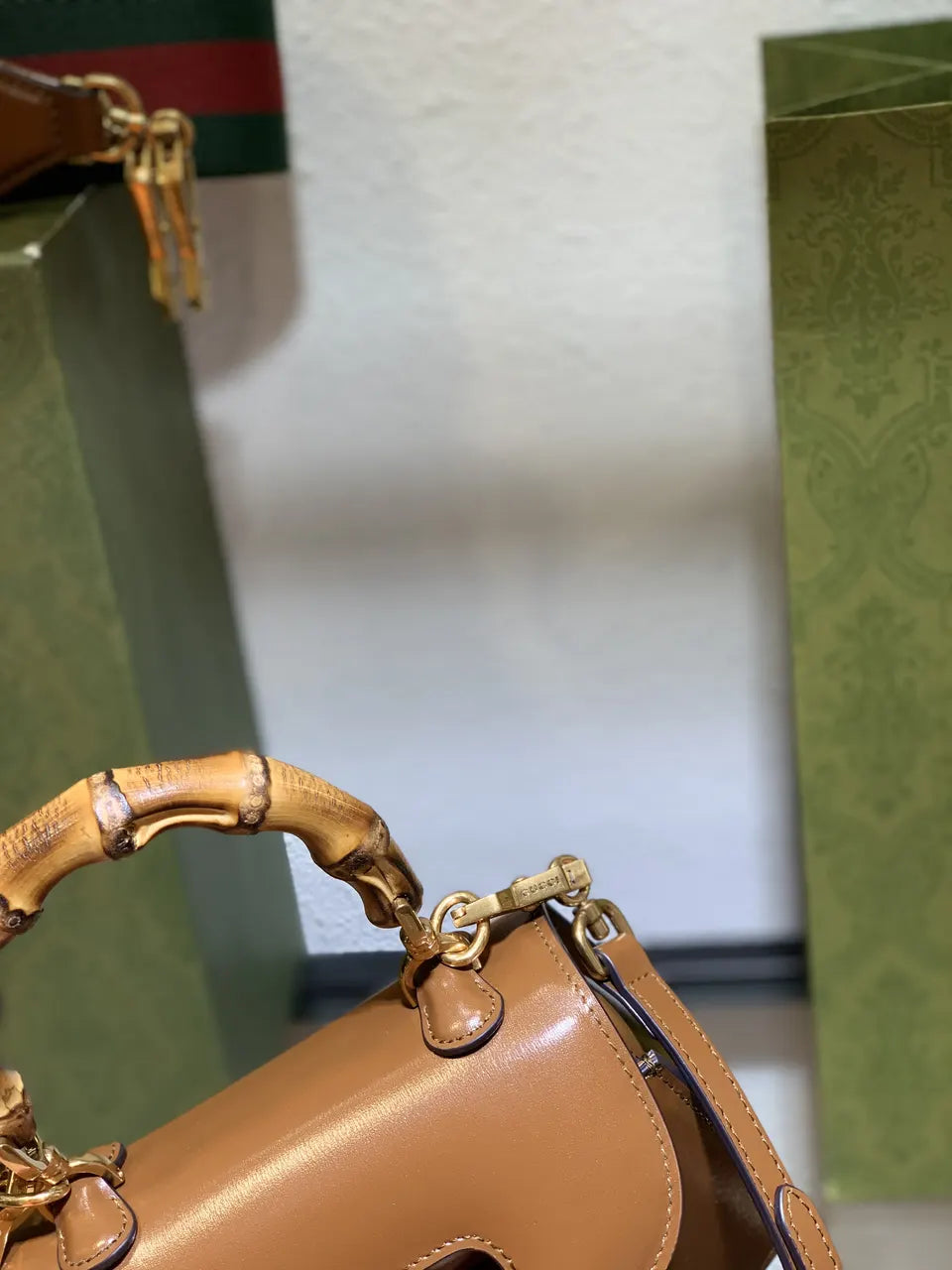 Gucci Bamboo 1947 Top Handle - Hình 12