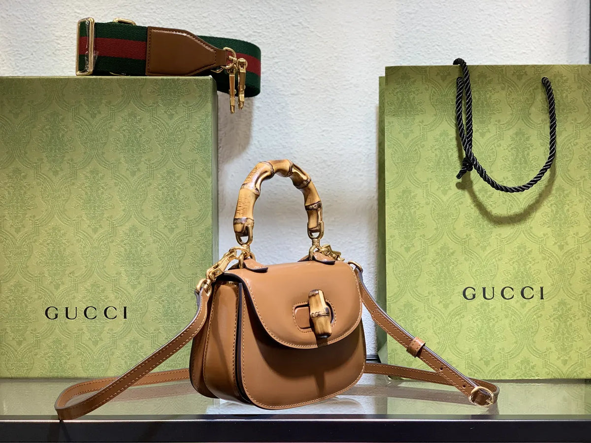 Gucci Bamboo 1947 Top Handle - Hình 17