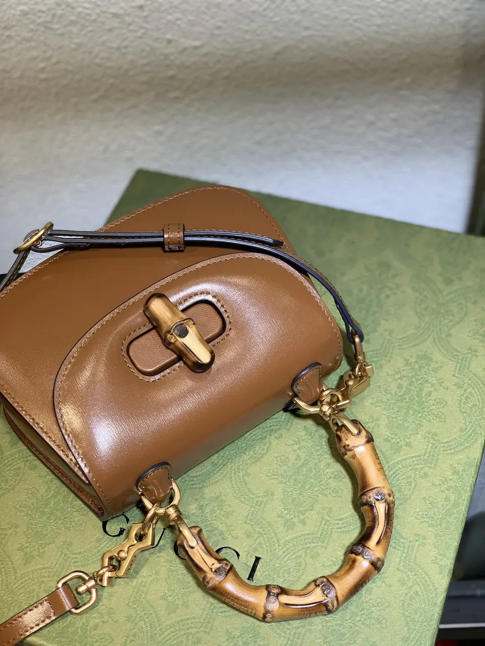 Gucci Bamboo 1947 Top Handle - Hình 5