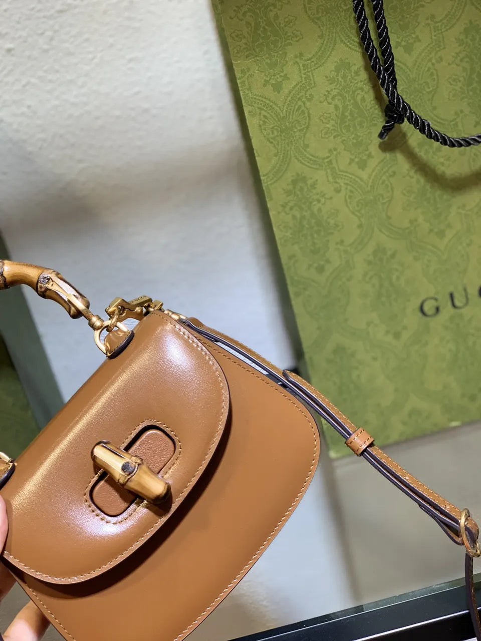 Gucci Bamboo 1947 Top Handle - Hình 8