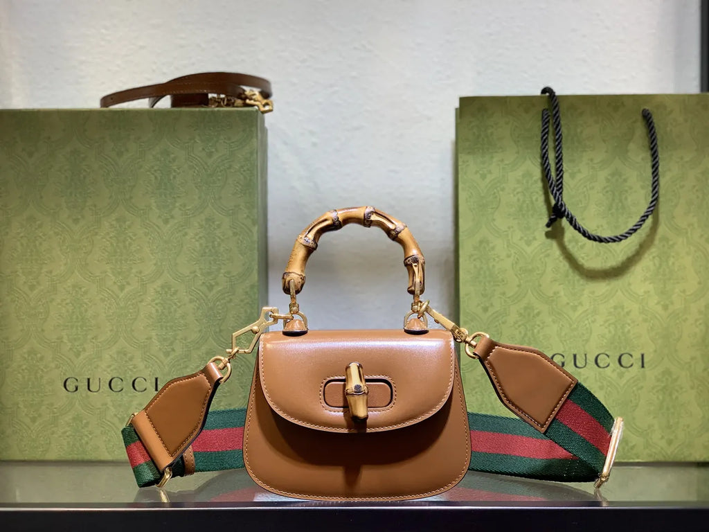 Gucci Bamboo 1947 Top Handle - Hình 7
