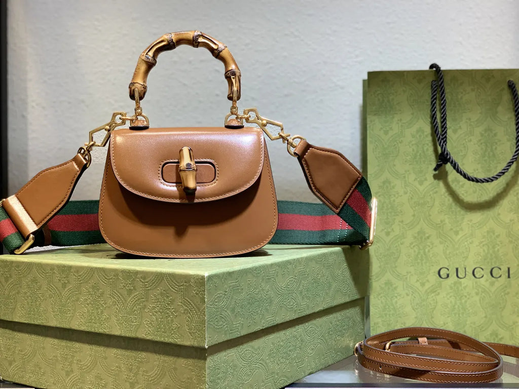 Gucci Bamboo 1947 Top Handle - Hình 6