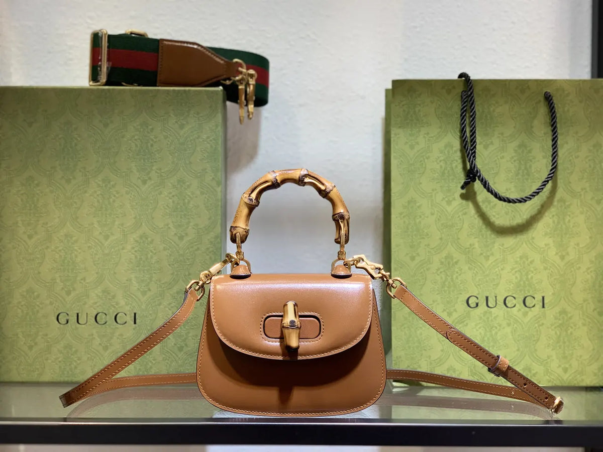 Gucci Bamboo 1947 Top Handle - Hình 18