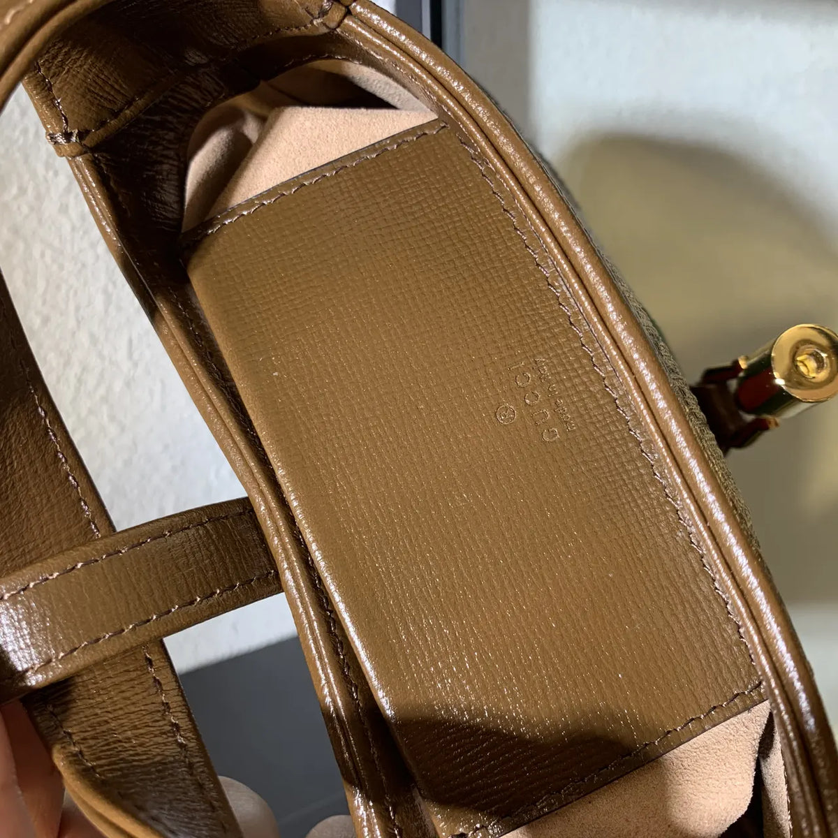 Gucci Beige GG Jackie Mini - Hình 6