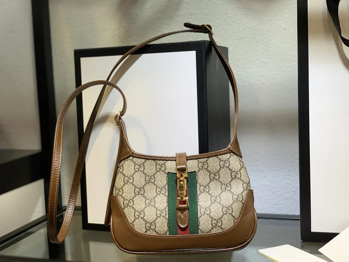 Gucci Beige GG Jackie Mini - Hình 3