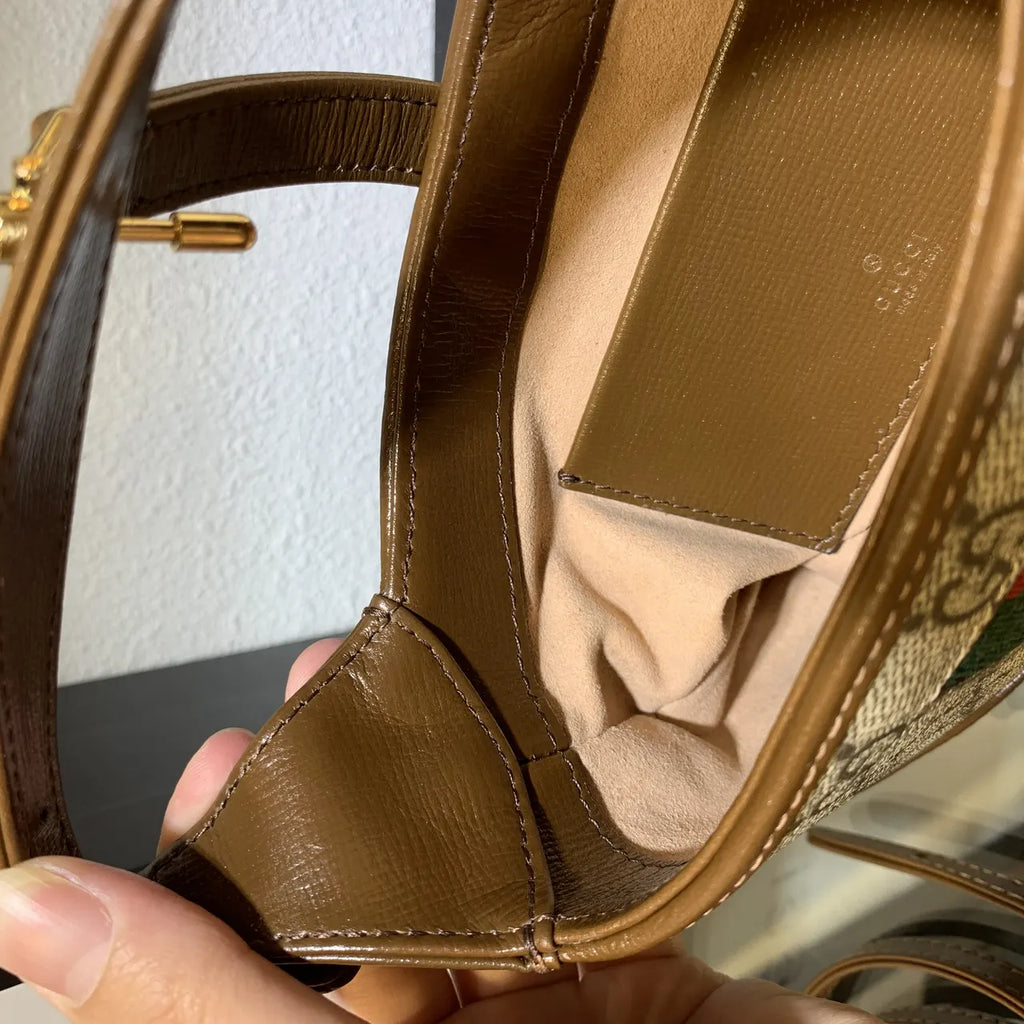 Gucci Beige GG Jackie Mini - Hình 5