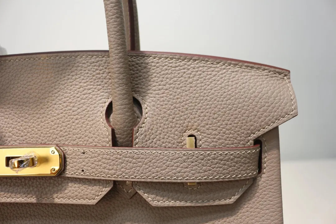 bag Hermès Gold Togo Birkin - Hình 5
