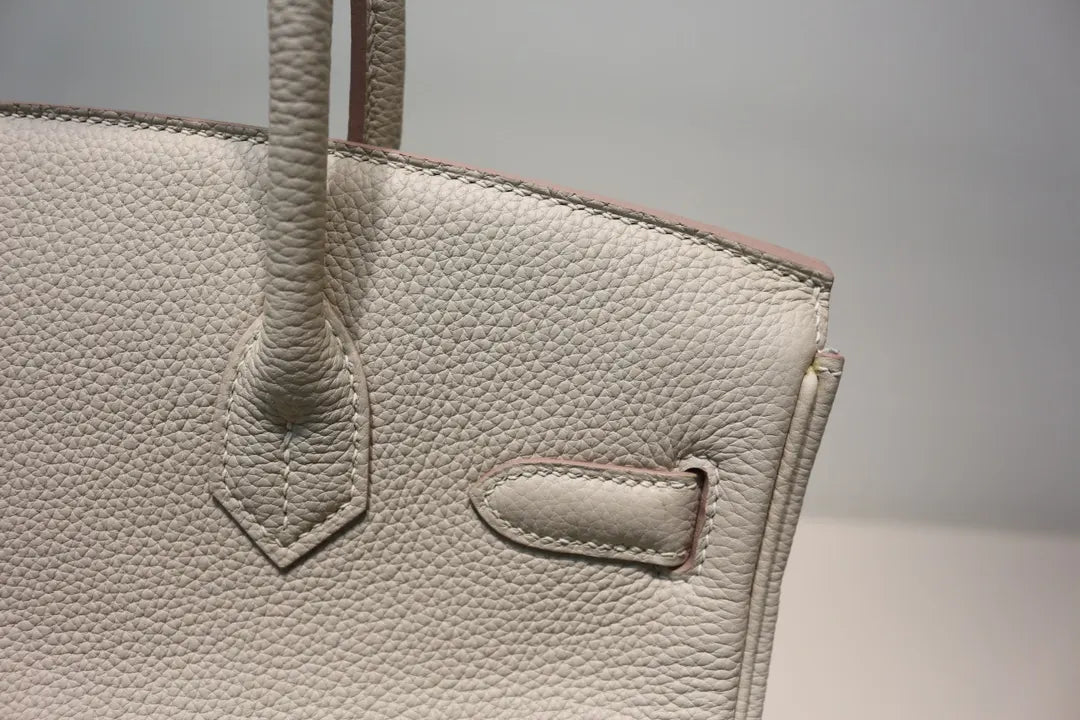 Hermès Craie Birkin 25 - Hình 5