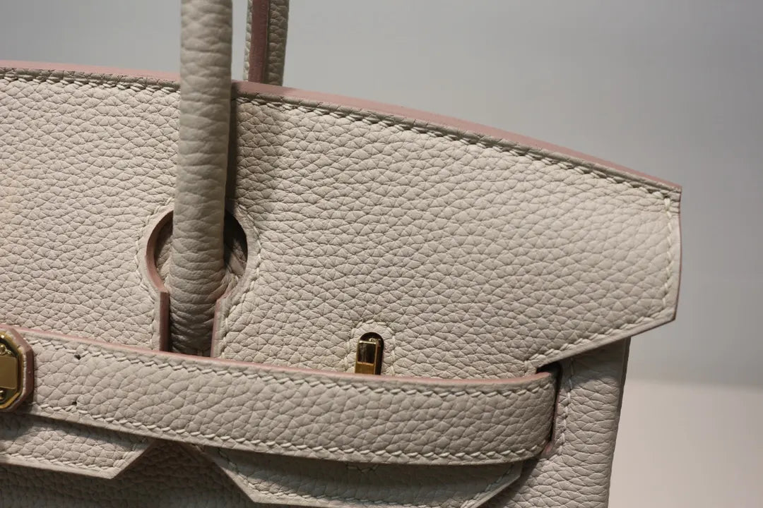 Hermès Craie Birkin 25 - Hình 4