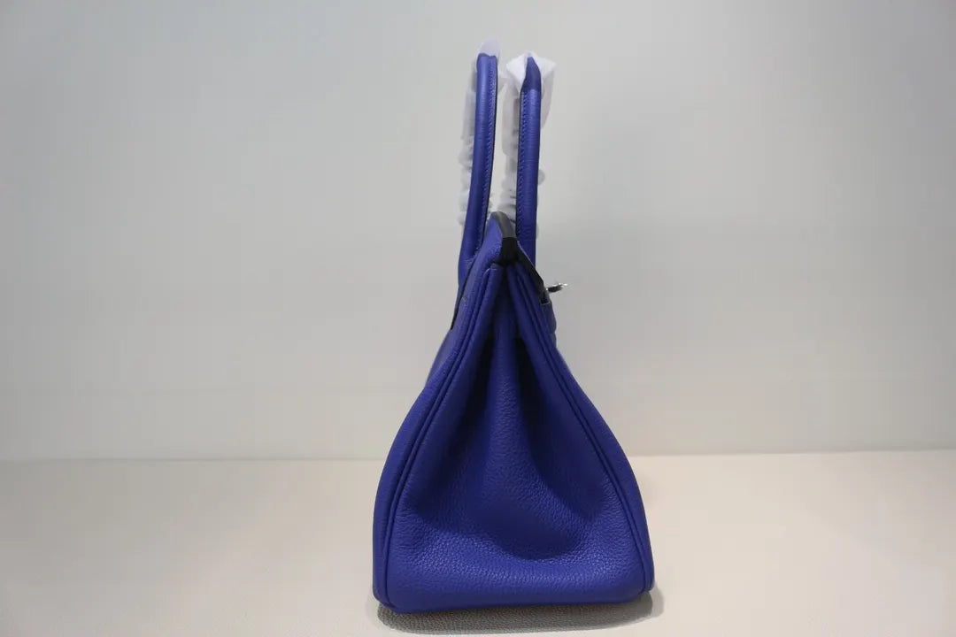 Hermès Blue Birkin 30 - Hình 4