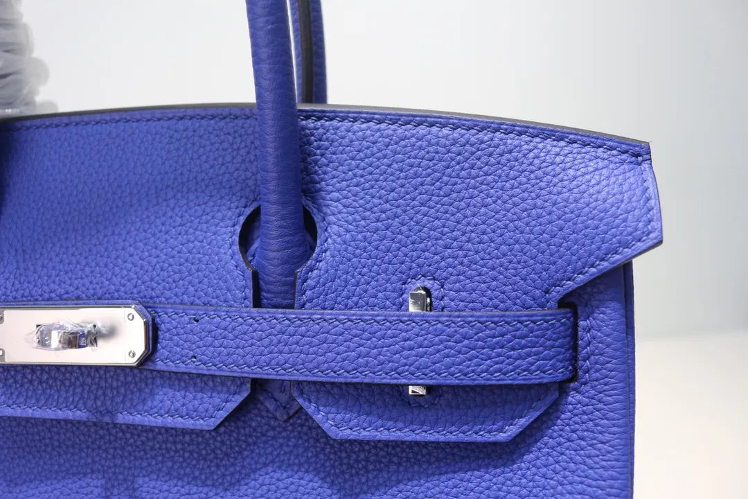 Hermès Blue Birkin 30 - Hình 5
