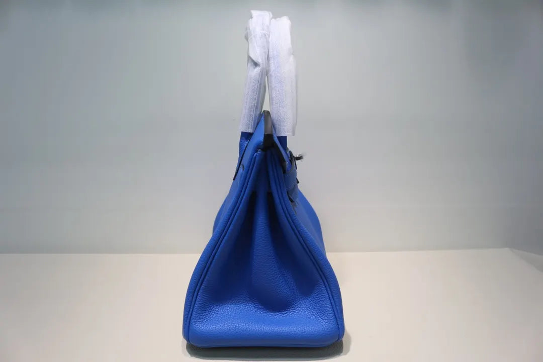 Hermès Blue Togo Birkin 25 - Hình 4
