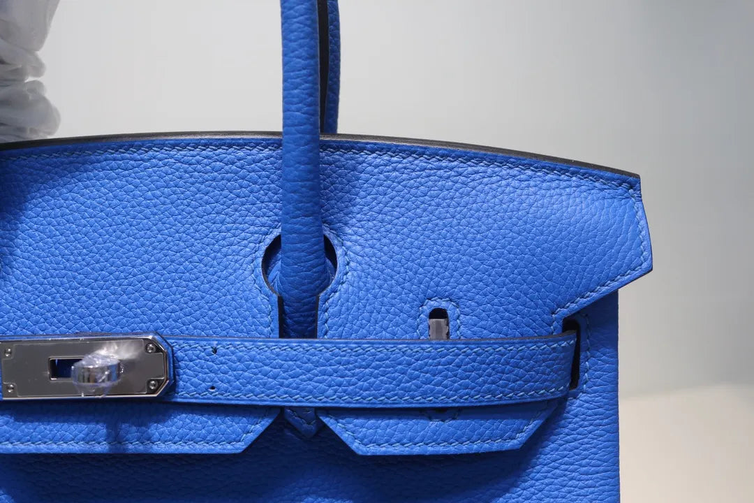 Hermès Blue Togo Birkin 25 - Hình 5