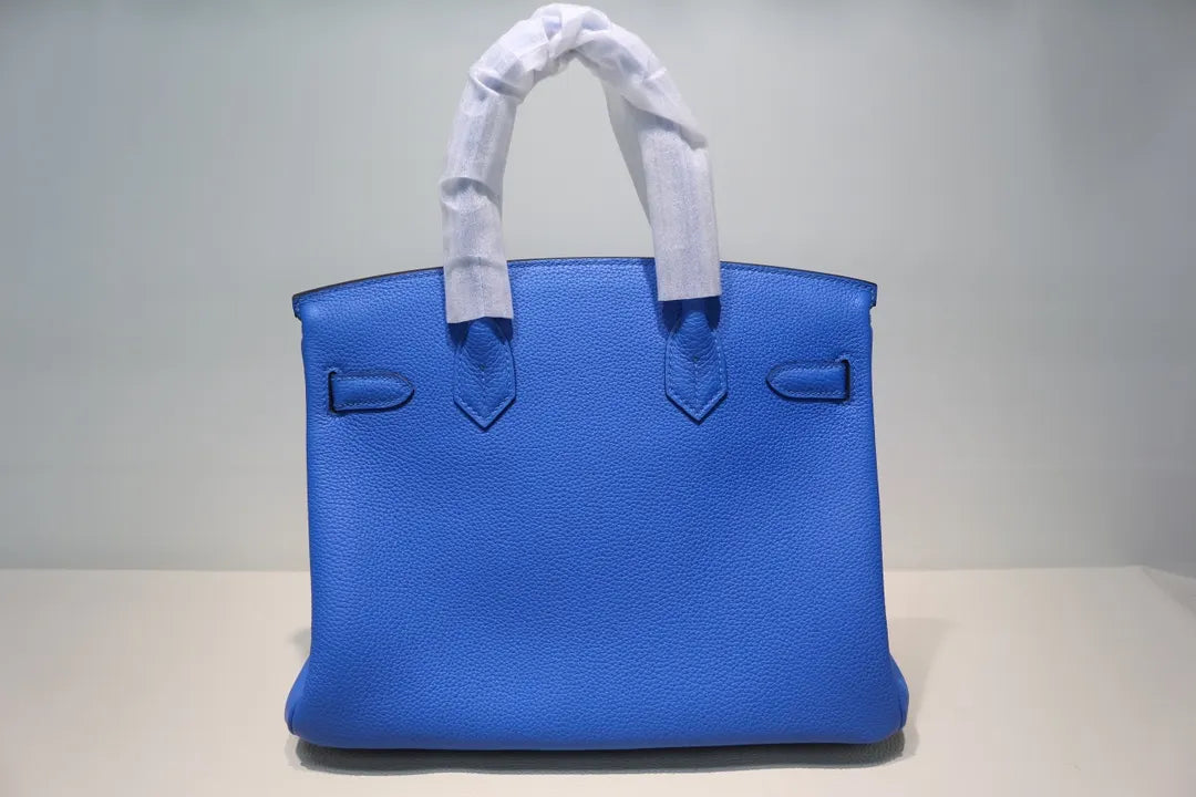 Hermès Blue Togo Birkin 25 - Hình 3