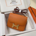 Hermès Orange Epsom Constance